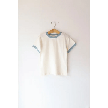The Everyday Ringer Tee in Teal - Bright House