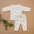 Tied with a Bow Christmas Organic Cotton Set - Bright House