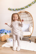 Tiny Tulips 2pc Bamboo Pajamas - Bright House