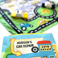 Toy Car Mat & Pouch: All - in - one Travel Entertainment! - Bright House