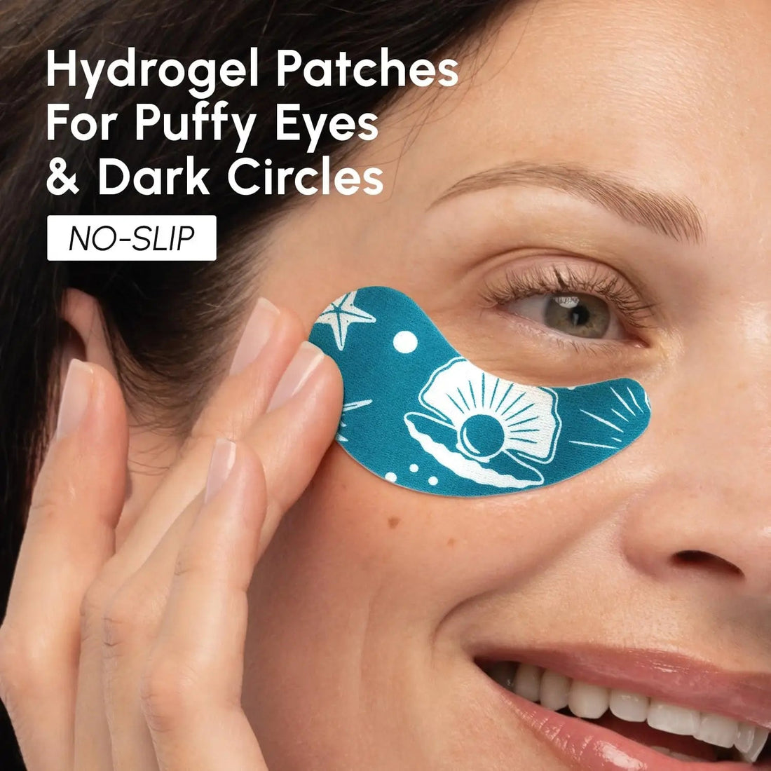 Turquoise Eye Patches for Tired Eyes - Bright House