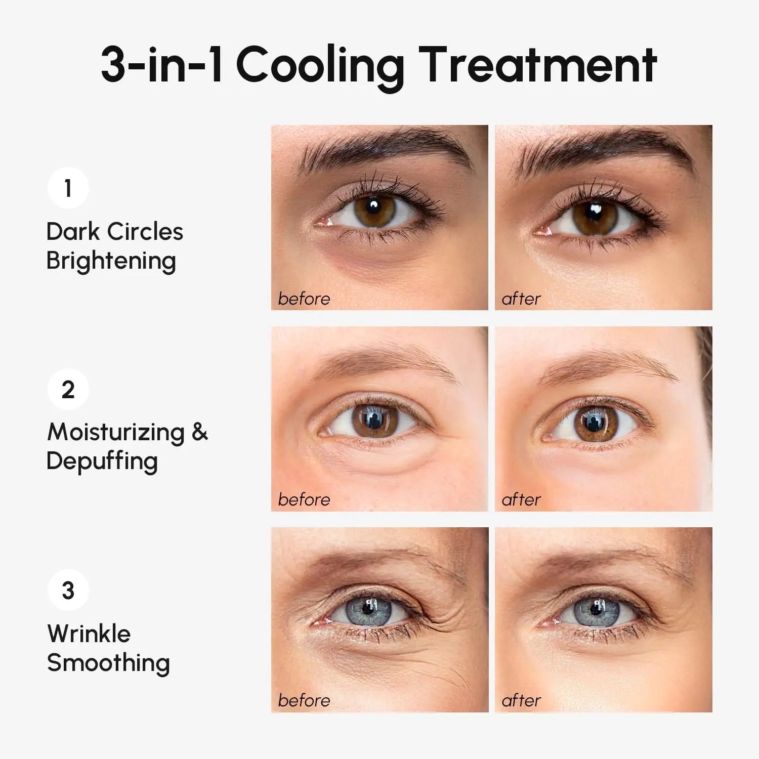 Turquoise Eye Patches for Tired Eyes - Bright House