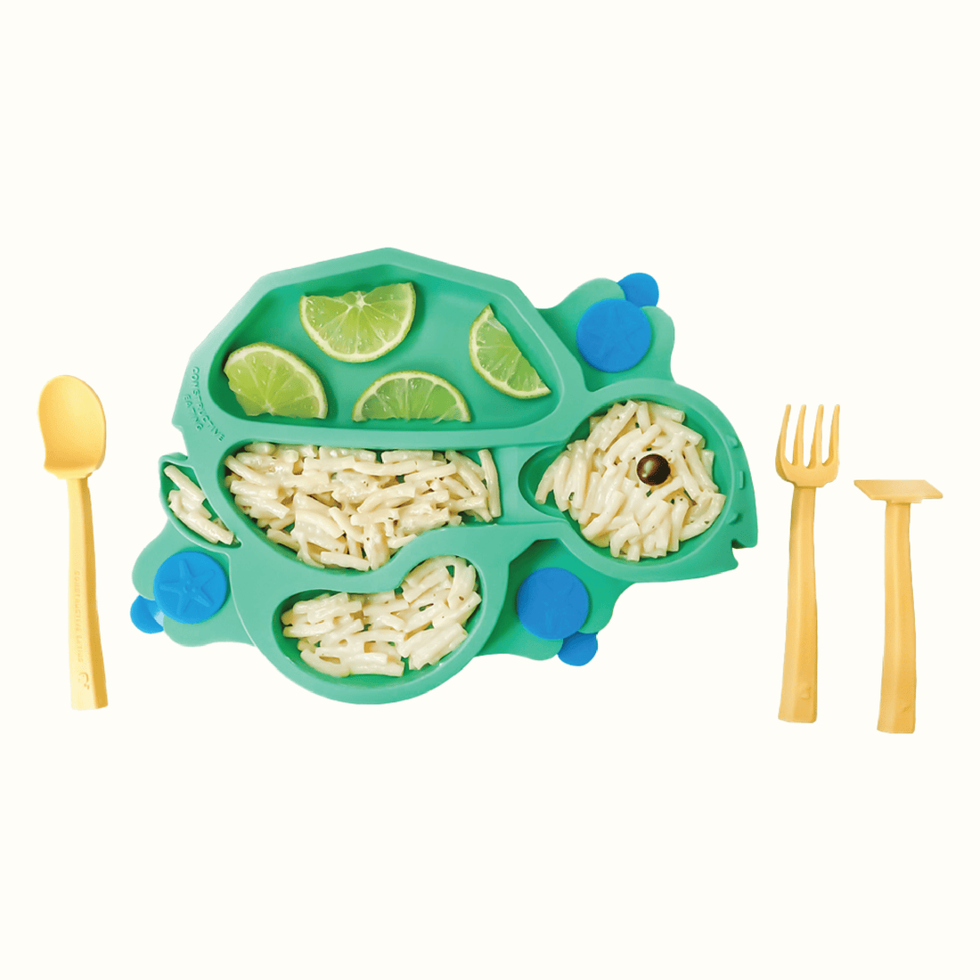 Turtle Training Plate and Utensils - Bright House