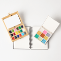 Watercolor Essentials Bundle | Bamboo Case, Metallics, & Paper Pad - Bright House