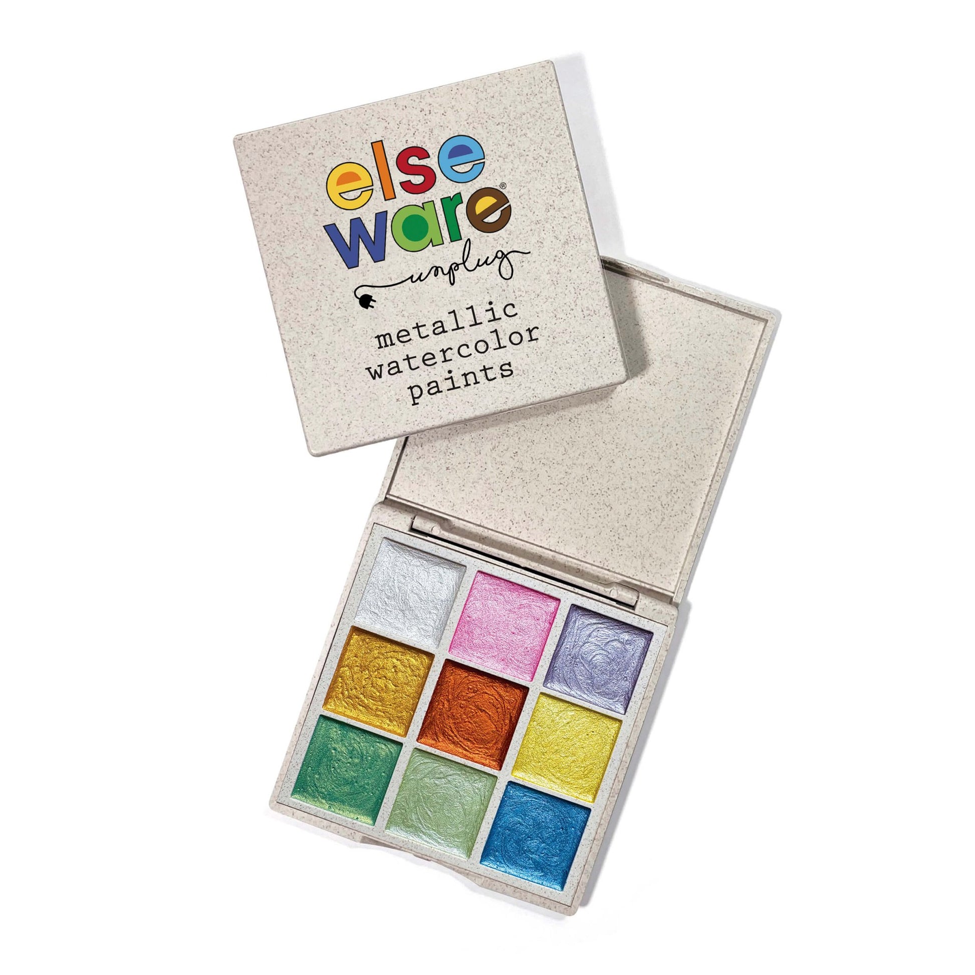 Watercolor Essentials Bundle | Bamboo Case, Metallics, & Paper Pad - Bright House