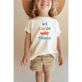 We Can Do Hard Things Kids Graphic T-Shirt - Bright House