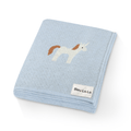 Whimsy Collection - Luxury 100% Cotton Knit Swaddle Baby Blanket - Bright House