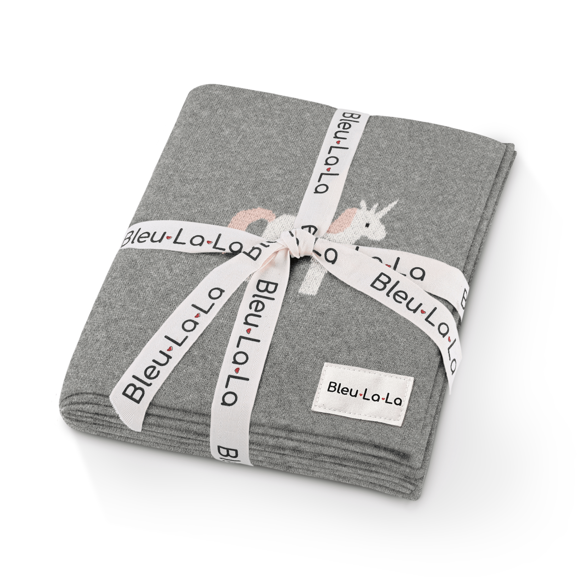 Whimsy Collection - Luxury 100% Cotton Knit Swaddle Baby Blanket - Bright House