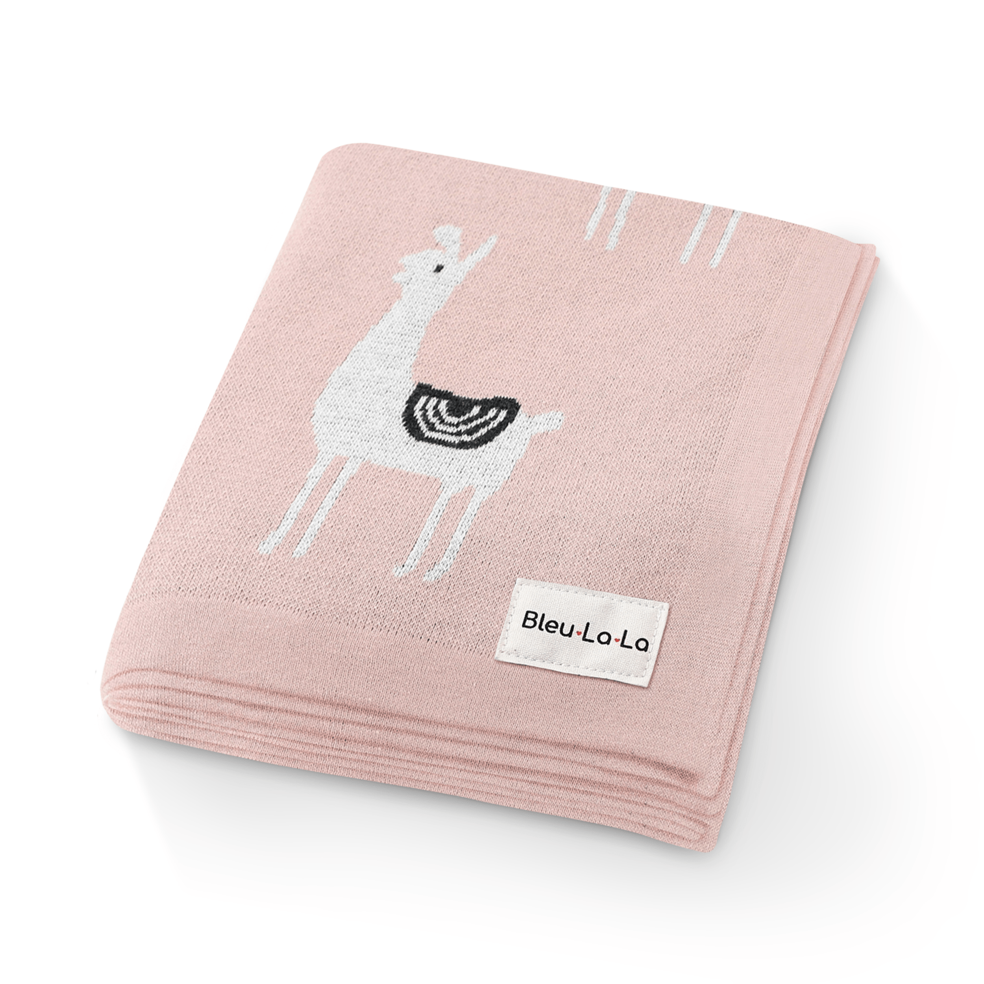 Whimsy Collection - Luxury 100% Cotton Knit Swaddle Baby Blanket - Bright House