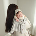 Whimsy Collection - Luxury 100% Cotton Knit Swaddle Baby Blanket - Bright House