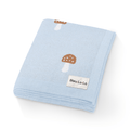 Whimsy Collection - Luxury 100% Cotton Knit Swaddle Baby Blanket - Bright House