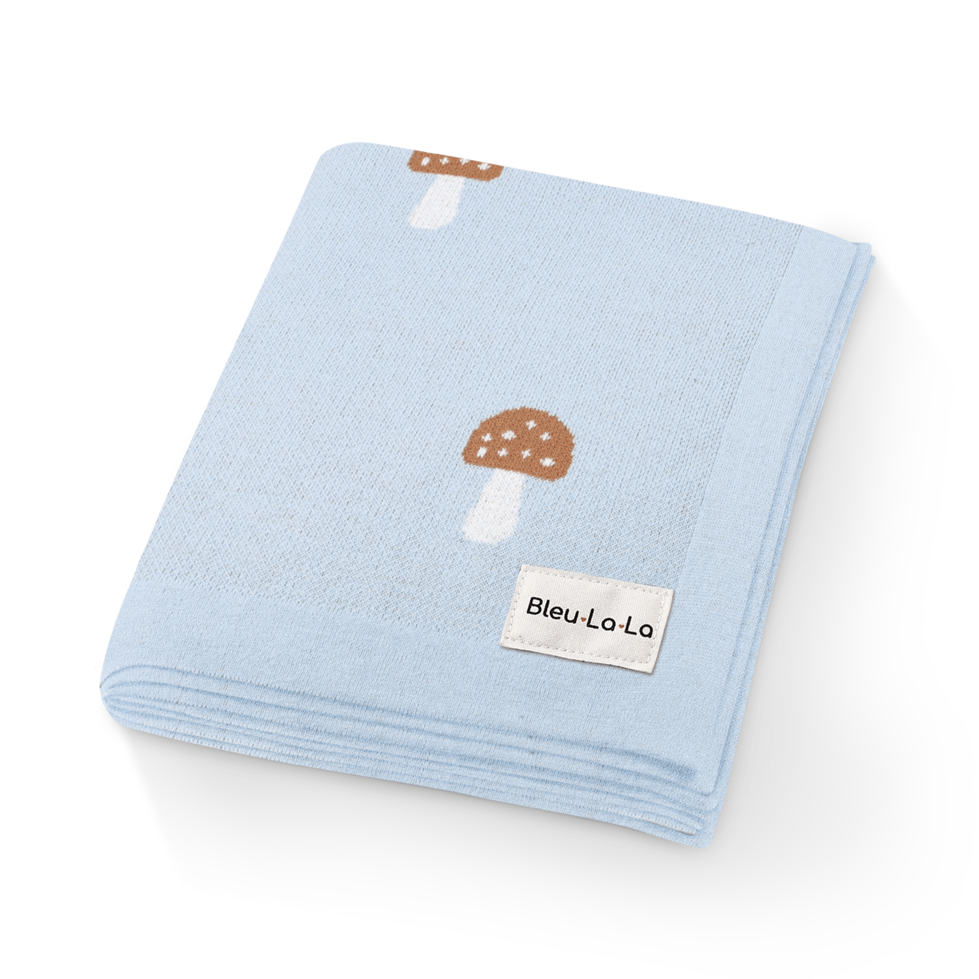 Whimsy Collection - Luxury 100% Cotton Knit Swaddle Baby Blanket - Bright House