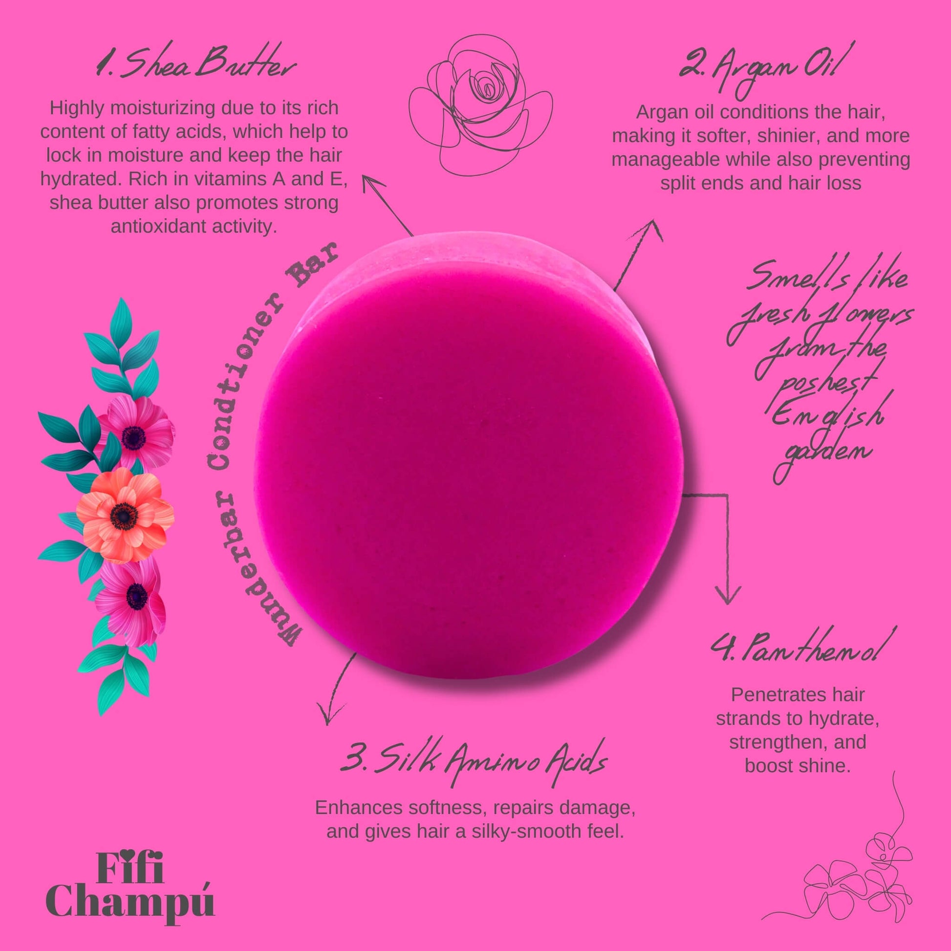 Wunderbar Conditioner Bar: Nourishing, Plant - Based Hydration - Bright House