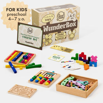 WunderBox 4-7 years old – developmental box for kids