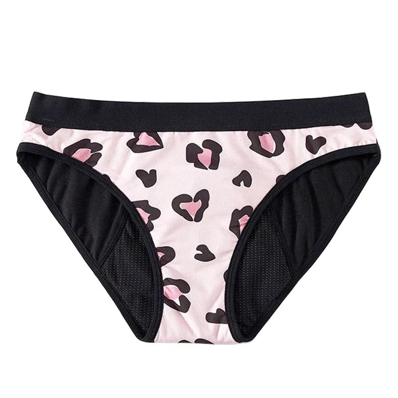 Youth Cacti/Floral Cotton Menstrual Panties - Bright House