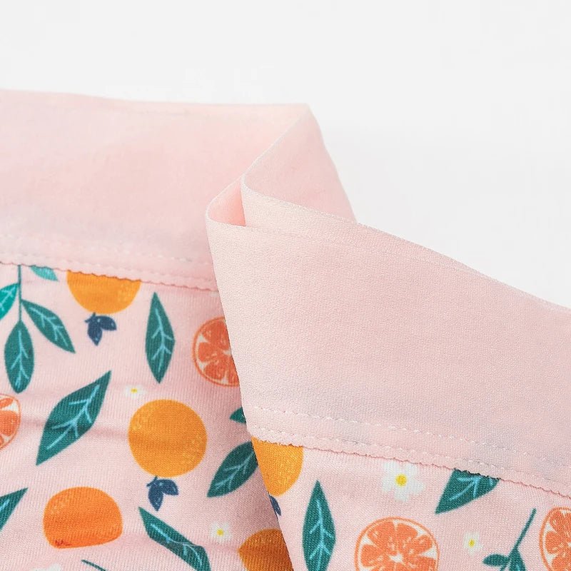 Youth Cacti/Floral Cotton Menstrual Panties - Bright House