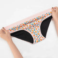 Youth Cacti/Floral Cotton Menstrual Panties - Bright House
