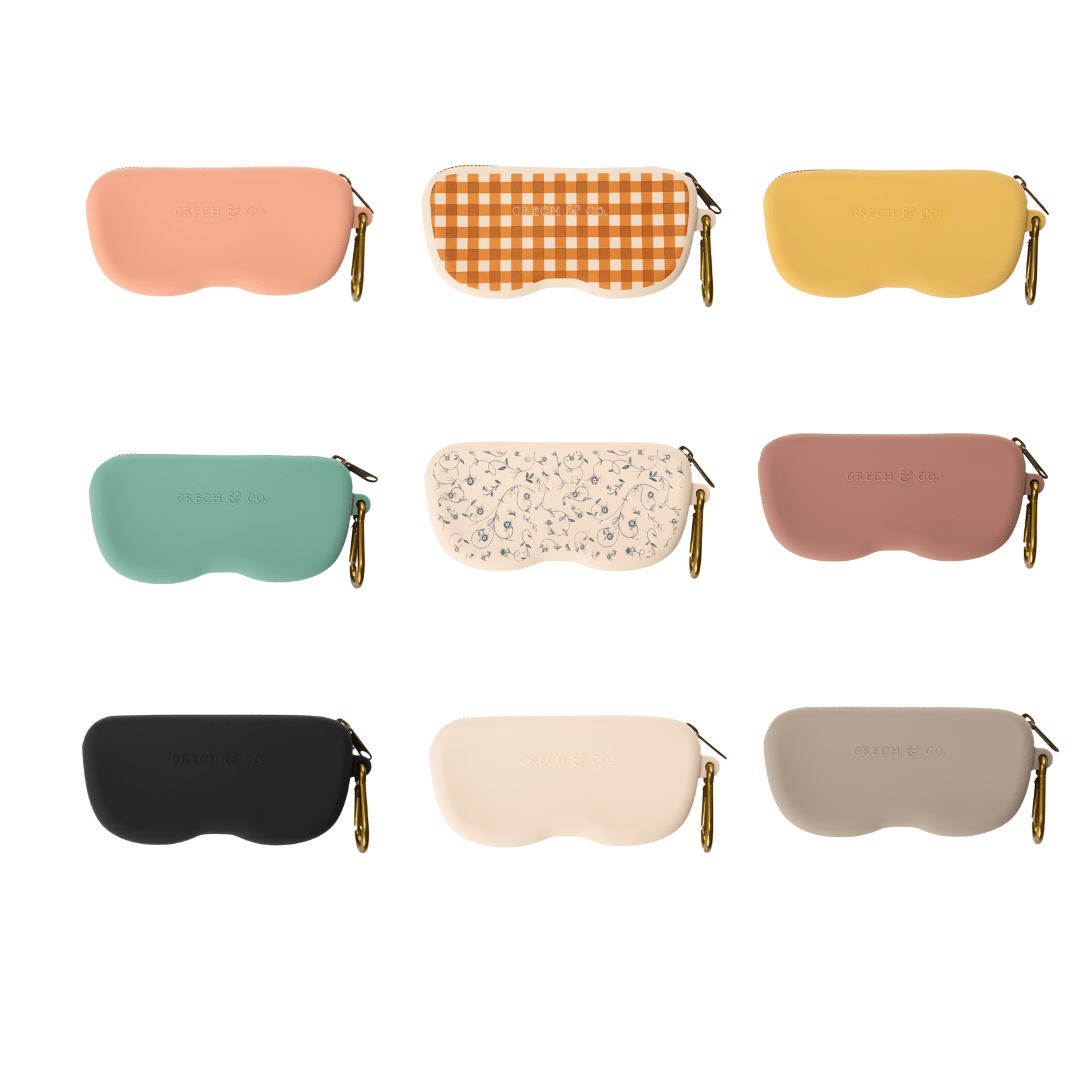 Zip + Go Case | Soft Silicone | Sienna Gingham - Bright House